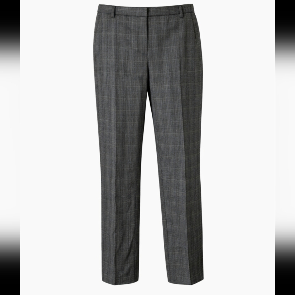 Apt 9 Wool Lined Slacks Gray Black Size 12